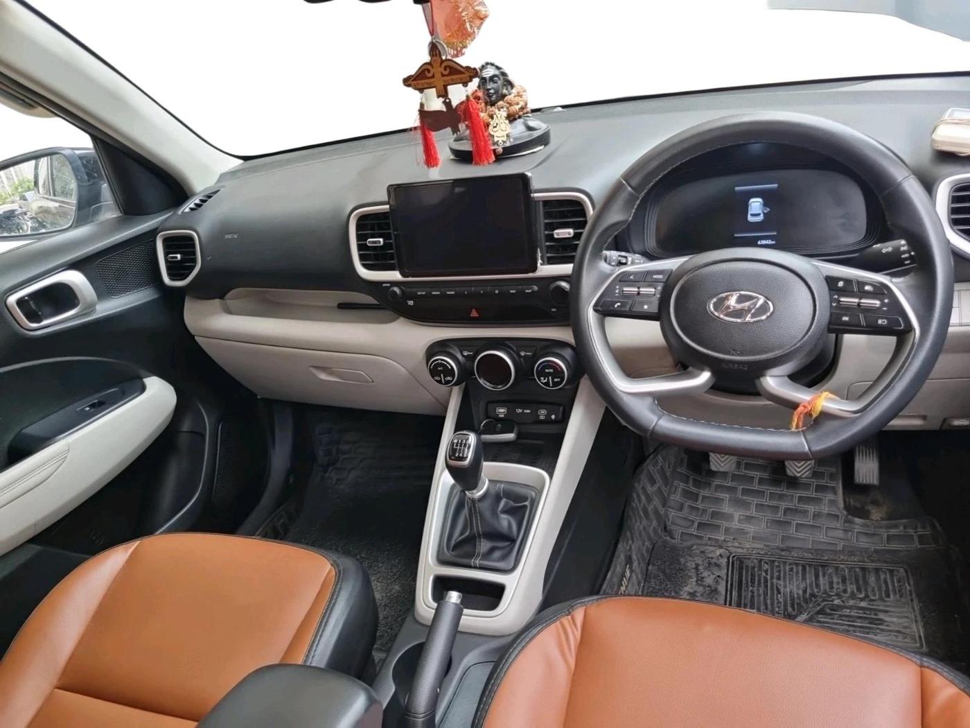 2022 Hyundai VENUE SX (O) 1.5 CRDI, Diesel, Manual, 63,842 km, interior
