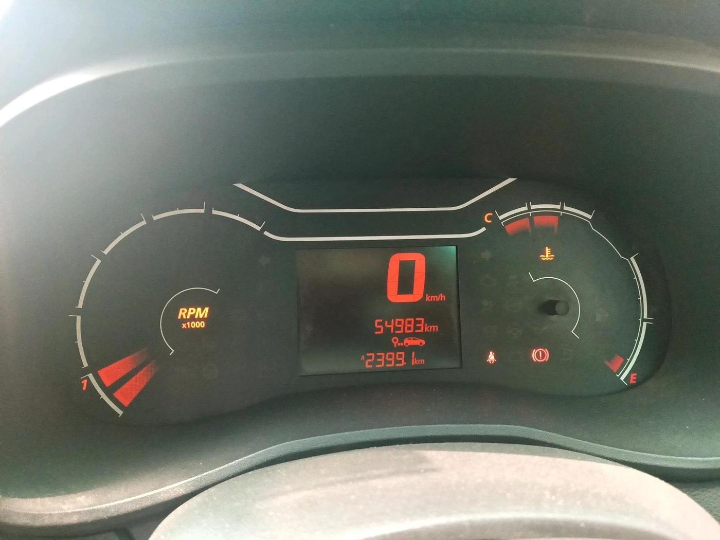 2020 Renault Kwid RXL, Petrol, Manual, 54,983 km, interior