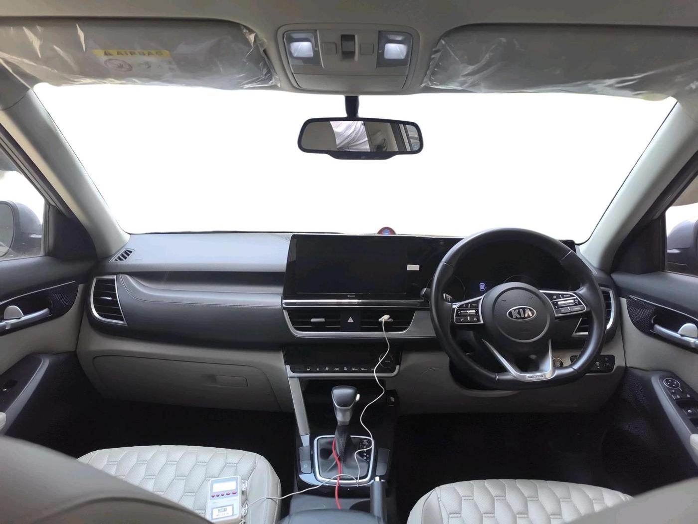 2020 KIA SELTOS HTX IVT 1.5 PETROL, Petrol, Automatic, 70,078 km, interior
