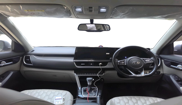 2020 KIA SELTOS HTX IVT 1.5 PETROL, Petrol, Automatic, 70,078 km, interior