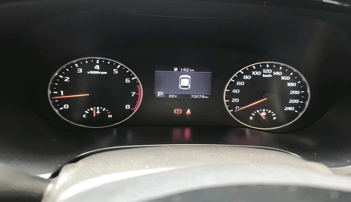 2020 KIA SELTOS HTX IVT 1.5 PETROL, Petrol, Automatic, 70,078 km, interior
