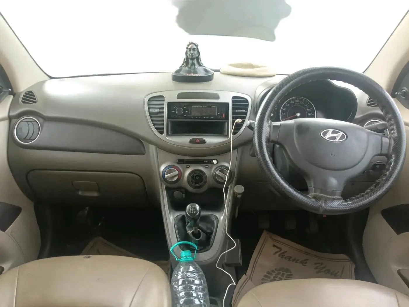 2013 Hyundai i10 ERA 1.1, CNG, Manual, 1,14,967 km, interior