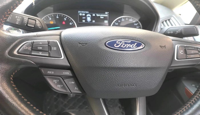 2020 Ford Ecosport TITANIUM 1.5 SPORTS(SUNROOF) PETROL, Petrol, Manual, 21,116 km, interior