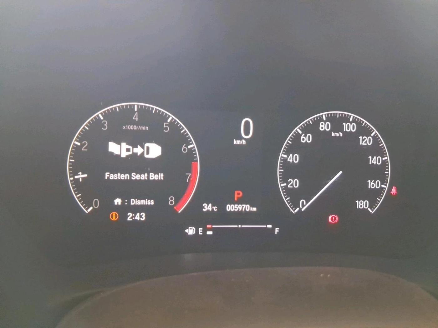 2025 Honda Amaze 1.2L I-VTEC VX CVT, Petrol, Automatic, 5,971 km, interior
