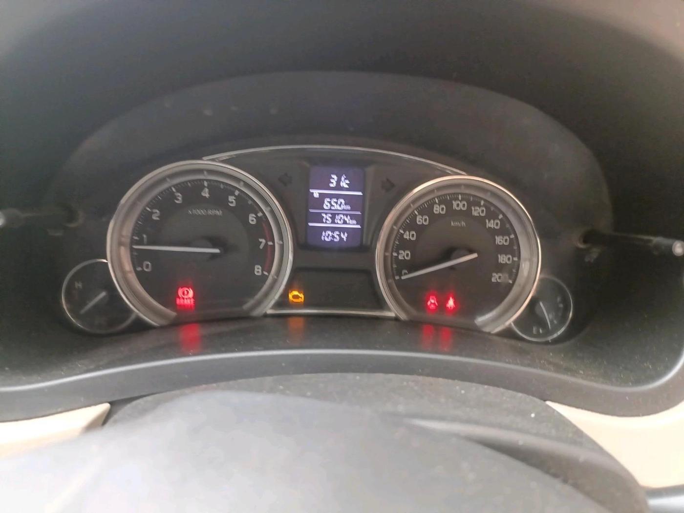 2018 Maruti Ciaz ALPHA 1.4 PETROL, CNG, Manual, 75,104 km, interior