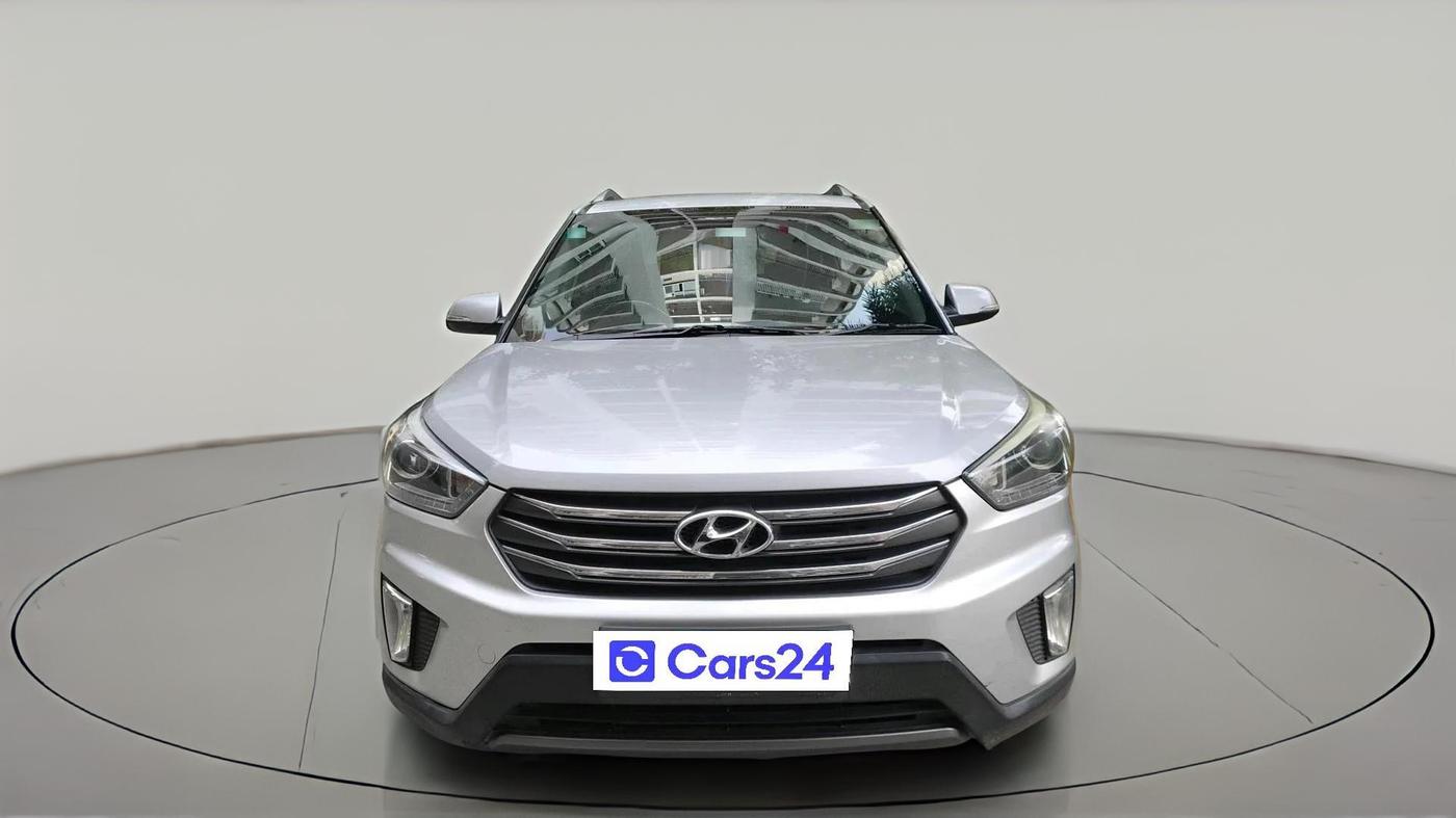 2017 Hyundai Creta SX PLUS AT 1.6 DIESEL, Diesel, Automatic, 1,80,057 km, exterior