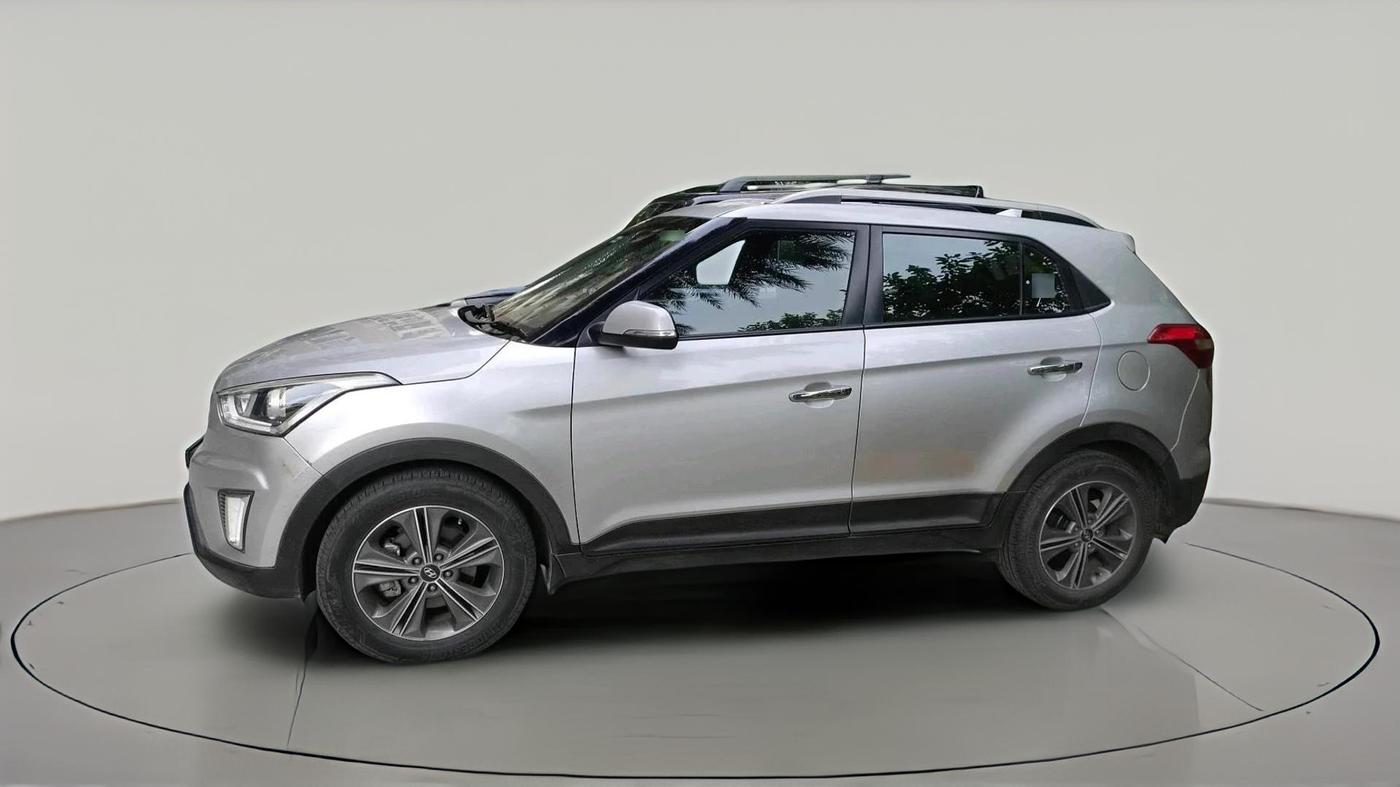 2017 Hyundai Creta SX PLUS AT 1.6 DIESEL, Diesel, Automatic, 1,80,057 km, exterior