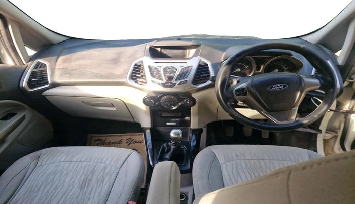 2015 Ford Ecosport TITANIUM 1.0L ECOBOOST, Petrol, Manual, 76,389 km, interior