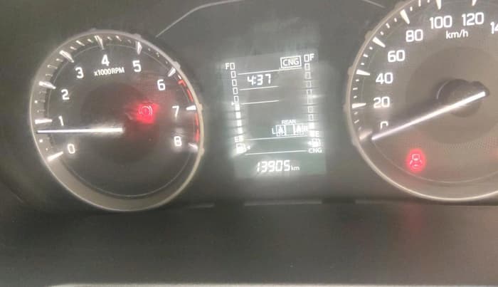 2024 Maruti BREZZA LXI S- CNG, CNG, Manual, 13,905 km, interior