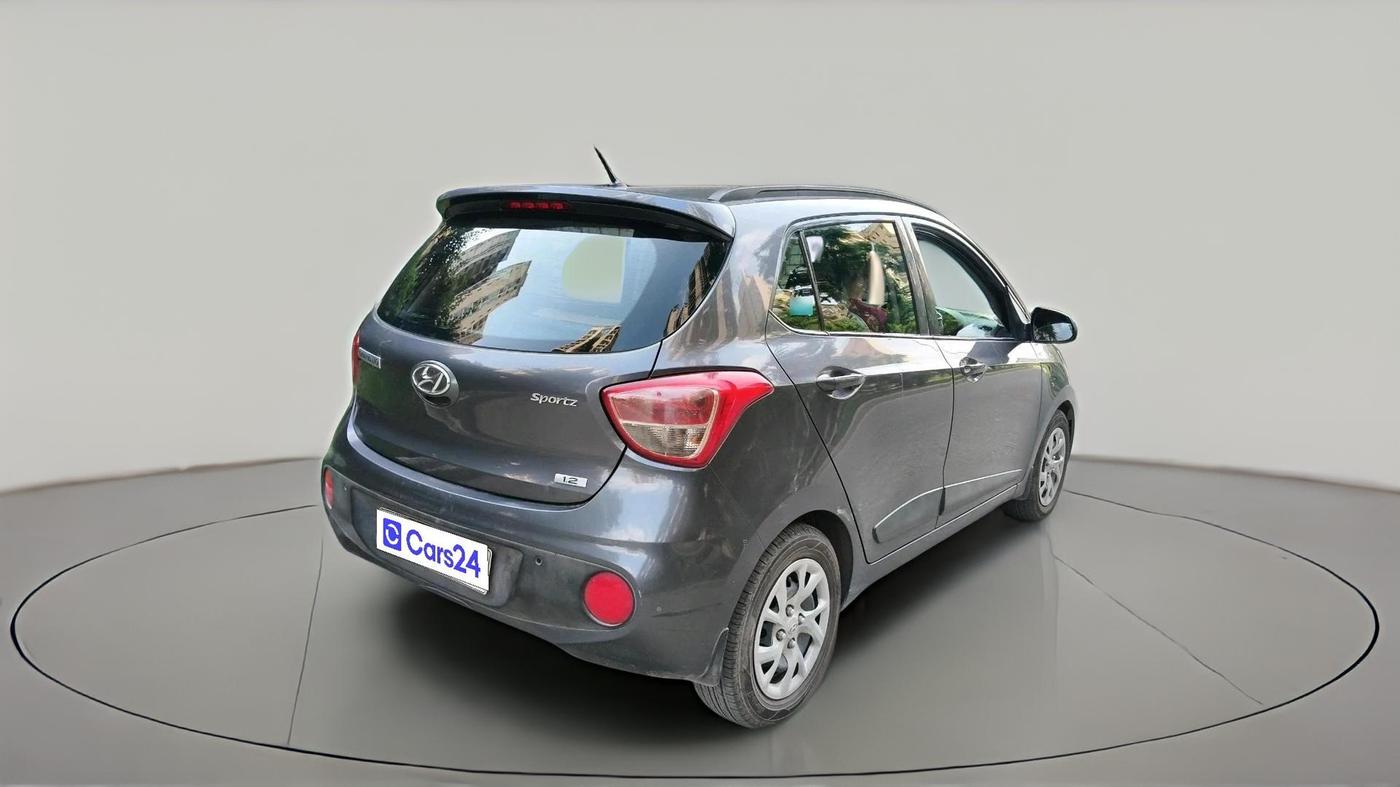 2019 Hyundai Grand i10 SPORTZ 1.2 KAPPA VTVT, Petrol, Manual, 49,376 km, exterior