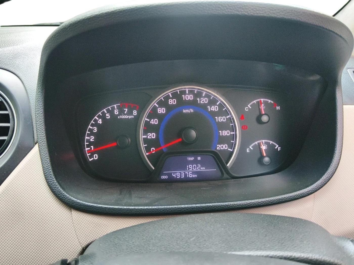 2019 Hyundai Grand i10 SPORTZ 1.2 KAPPA VTVT, Petrol, Manual, 49,376 km, interior