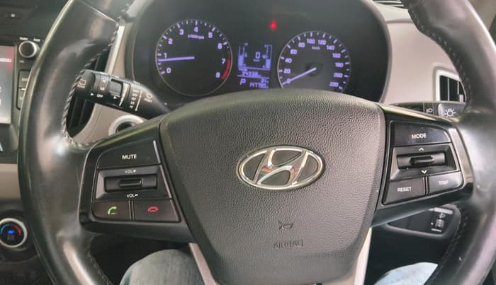 2017 Hyundai Creta SX PLUS AT 1.6 PETROL, Petrol, Automatic, 1,47,790 km, interior