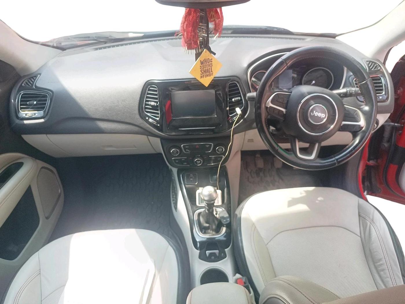2018 Jeep Compass LIMITED 2.0 DIESEL, Diesel, Manual, 1,17,307 km, interior