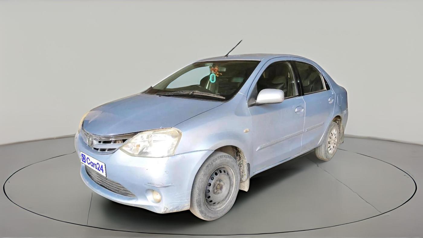 2011 Toyota Etios G SP, Petrol, Manual, 1,00,007 km, exterior