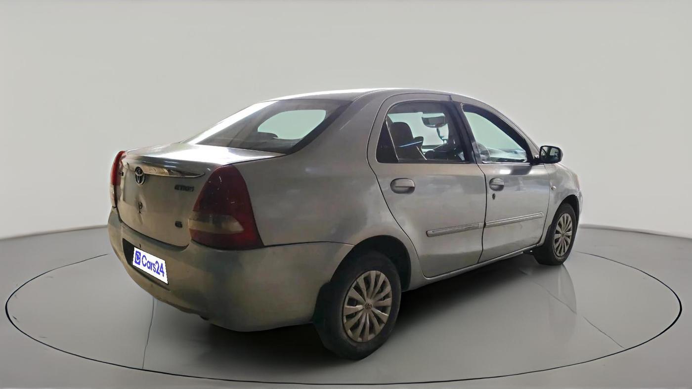 2011 Toyota Etios G SP, Petrol, Manual, 1,00,007 km, exterior