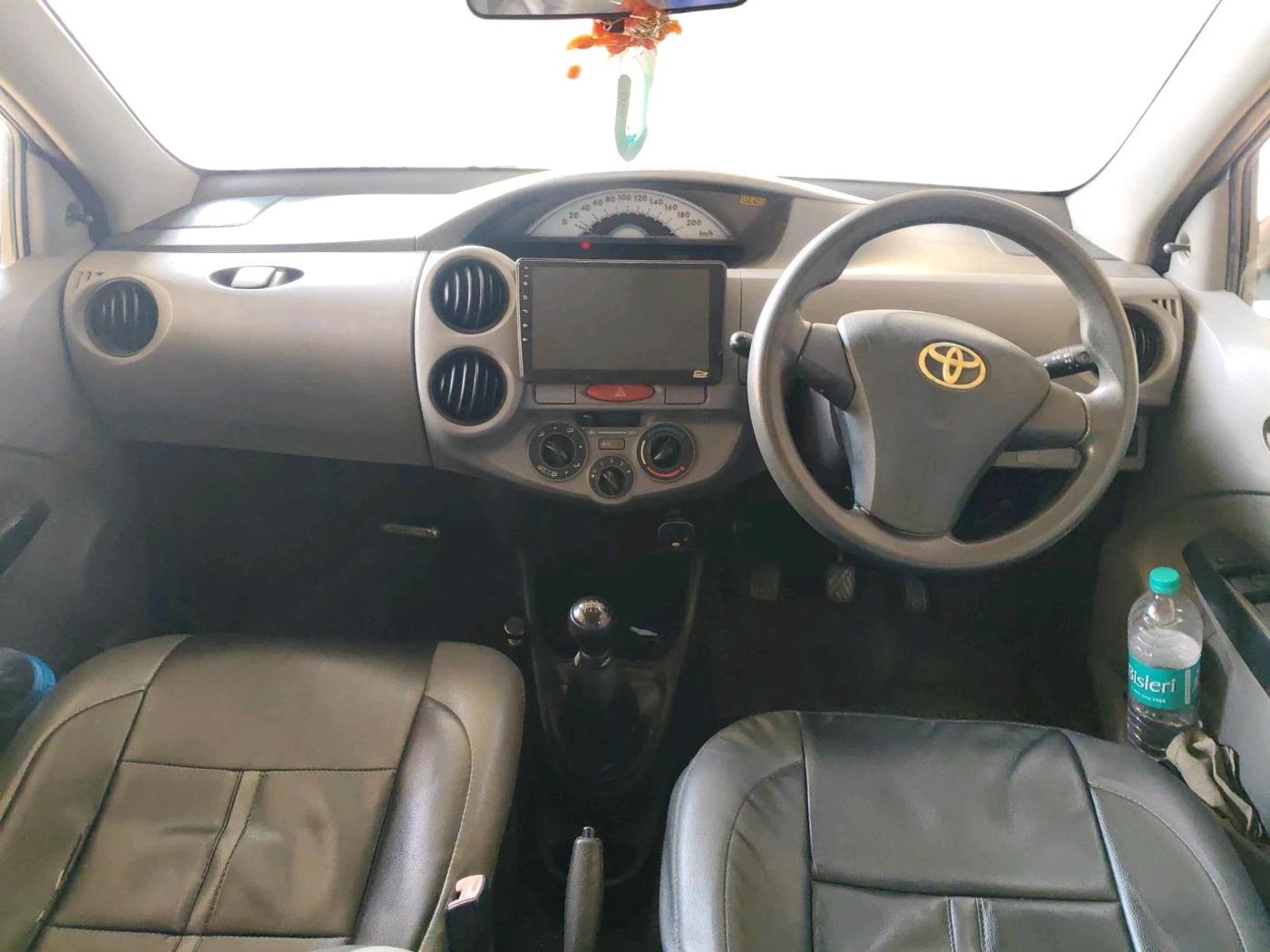 2011 Toyota Etios G SP, Petrol, Manual, 1,00,007 km, interior