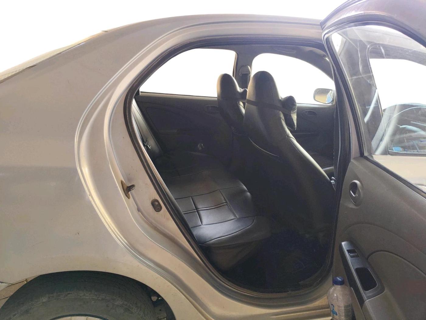 2011 Toyota Etios G SP, Petrol, Manual, 1,00,007 km, interior