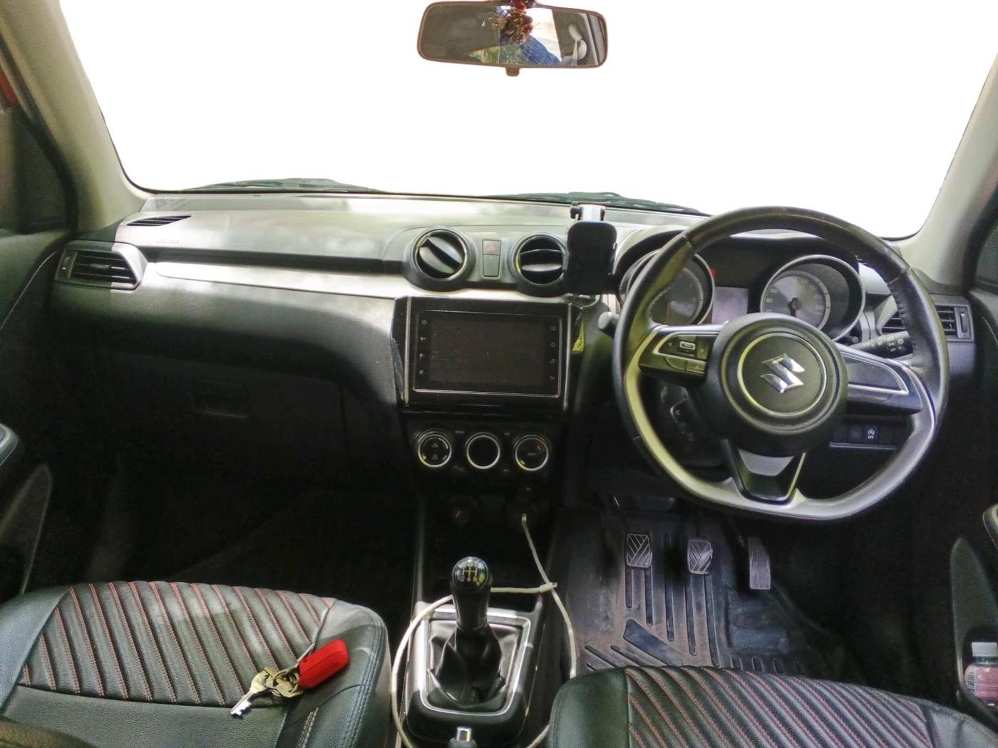 2021 Maruti Swift ZXI, Petrol, Manual, 99,372 km, interior