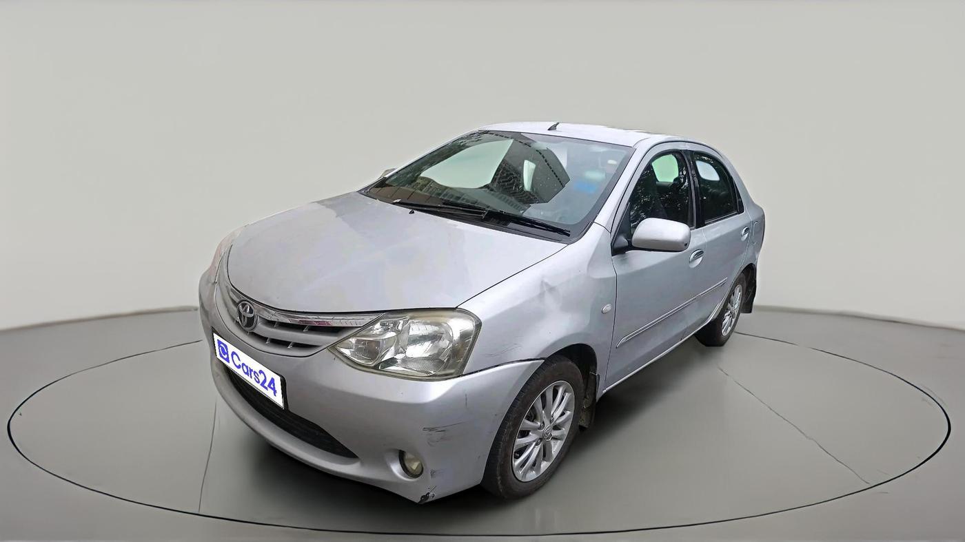 2011 Toyota Etios V, Petrol, Manual, 1,23,169 km, exterior
