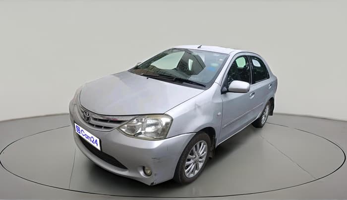 2011 Toyota Etios V, Petrol, Manual, 1,23,169 km, exterior