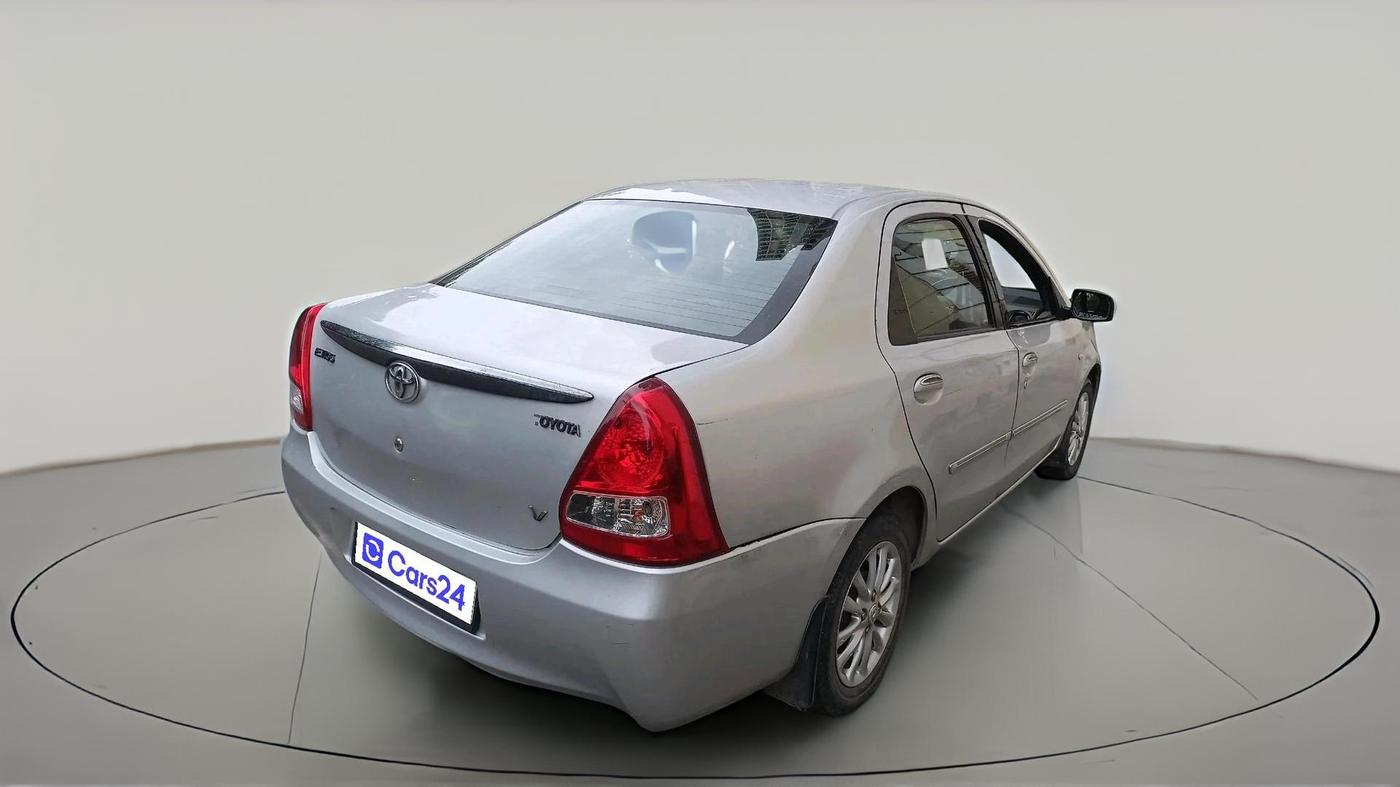 2011 Toyota Etios V, Petrol, Manual, 1,23,169 km, exterior
