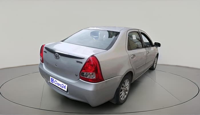2011 Toyota Etios V, Petrol, Manual, 1,23,169 km, exterior