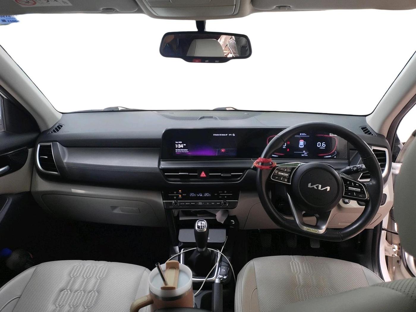 2023 KIA SELTOS  HTX 1.5 PETROL MT, Petrol, Manual, 56,715 km, interior