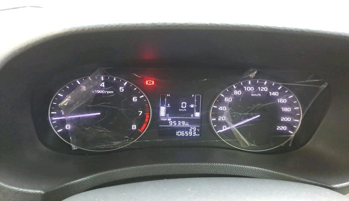 2017 Hyundai Creta SX PLUS 1.6 PETROL, Petrol, Manual, 1,06,593 km, interior