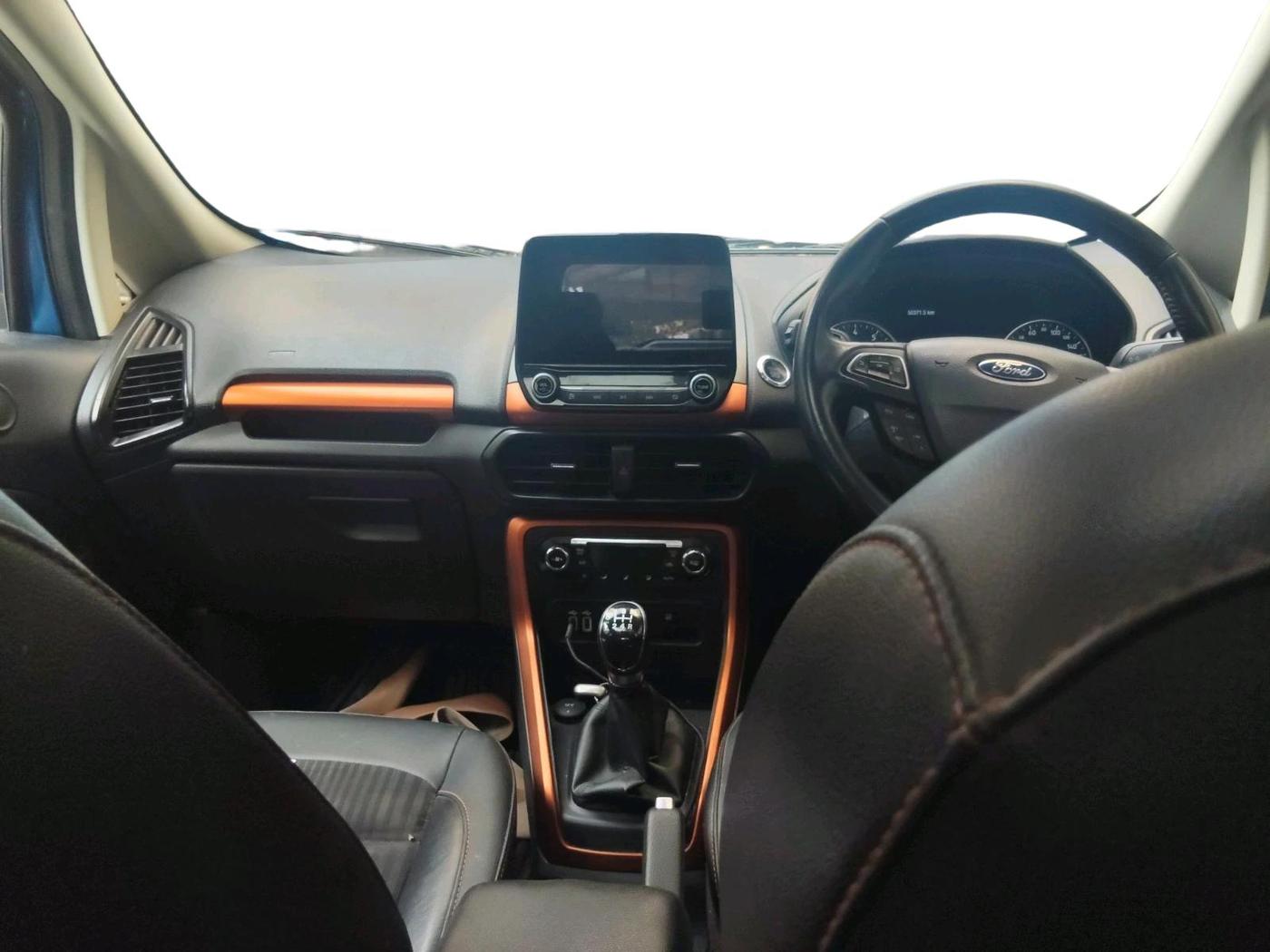 2020 Ford Ecosport TITANIUM 1.5 SPORTS(SUNROOF) PETROL, Petrol, Manual, 50,371 km, interior