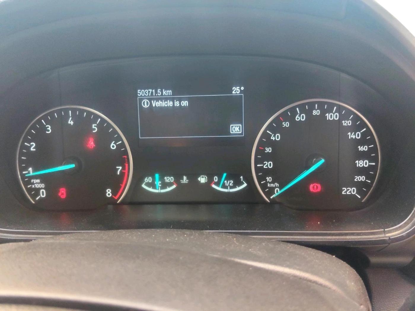2020 Ford Ecosport TITANIUM 1.5 SPORTS(SUNROOF) PETROL, Petrol, Manual, 50,371 km, interior