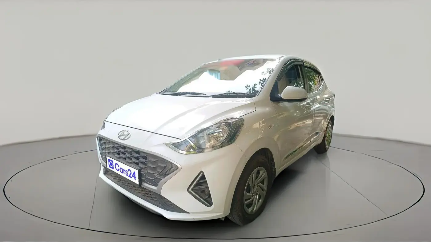 2022 Hyundai AURA S 1.2 CNG, CNG, Manual, 78,266 km, exterior