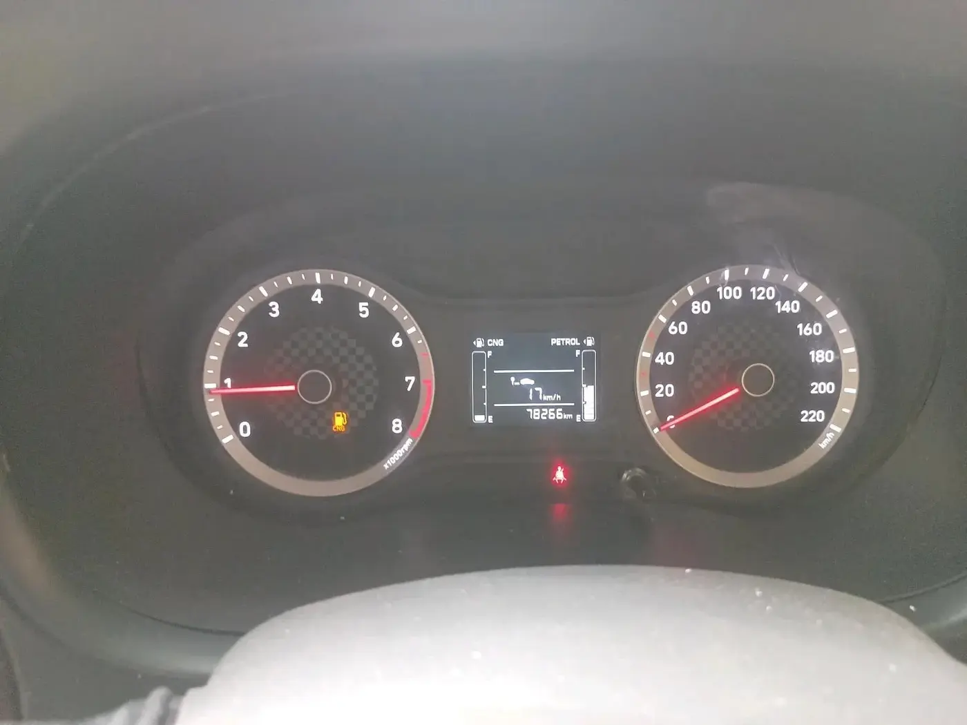 2022 Hyundai AURA S 1.2 CNG, CNG, Manual, 78,266 km, interior