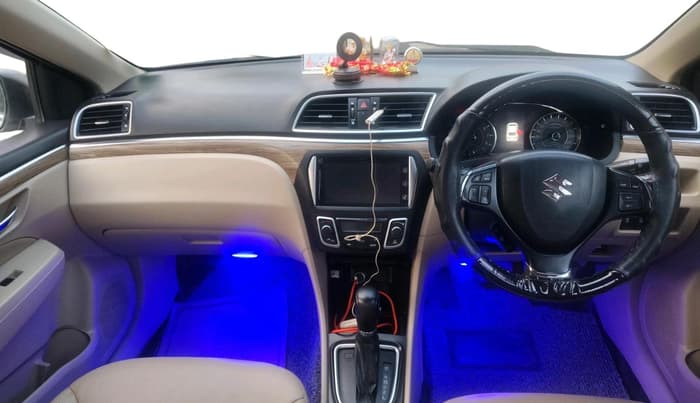 2019 Maruti Ciaz ALPHA  AT 1.5 SHVS PETROL, Petrol, Automatic, 58,630 km, interior
