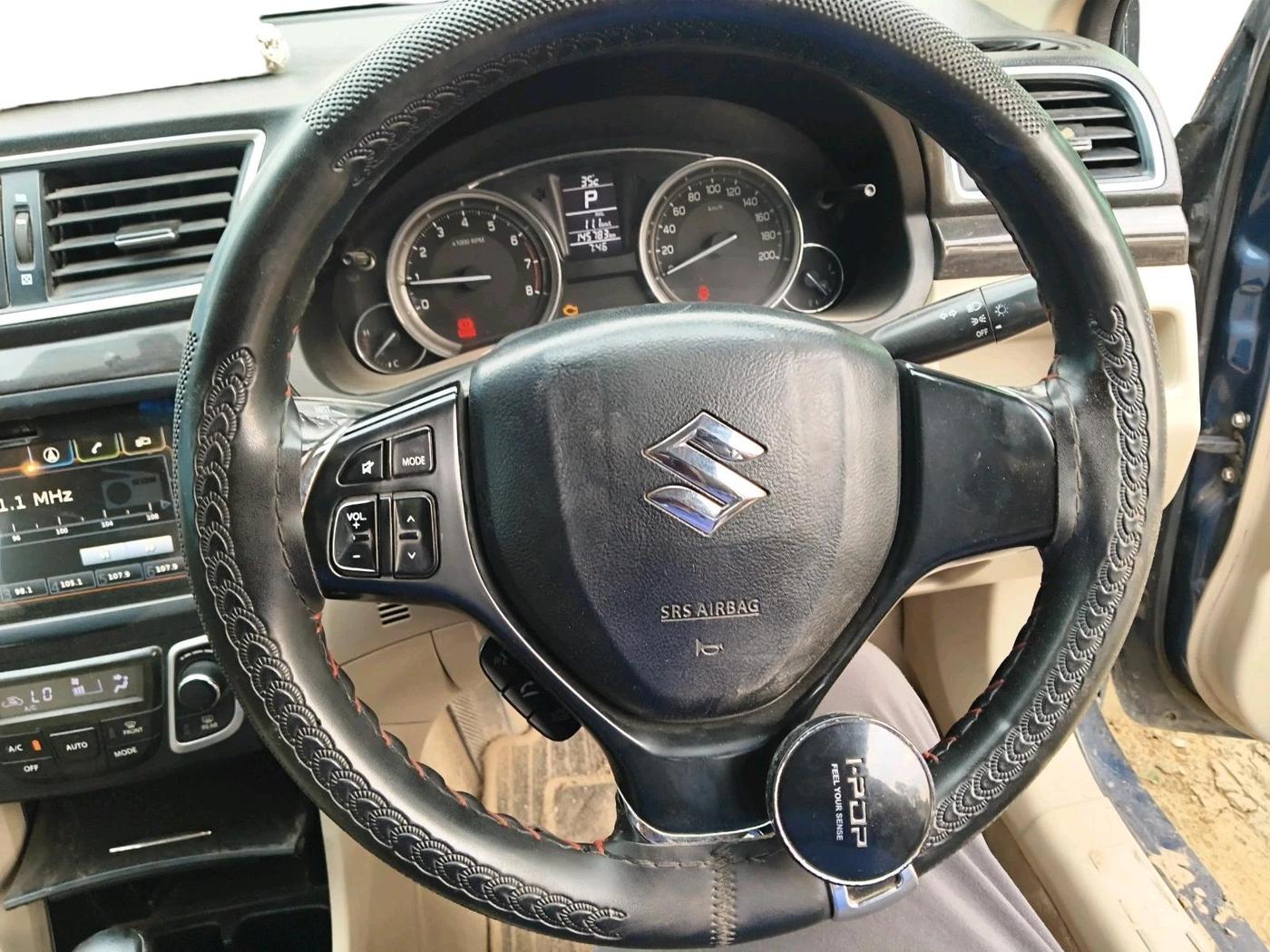 2017 Maruti Ciaz ALPHA  AT 1.4  PETROL, Petrol, Automatic, 1,45,783 km, interior