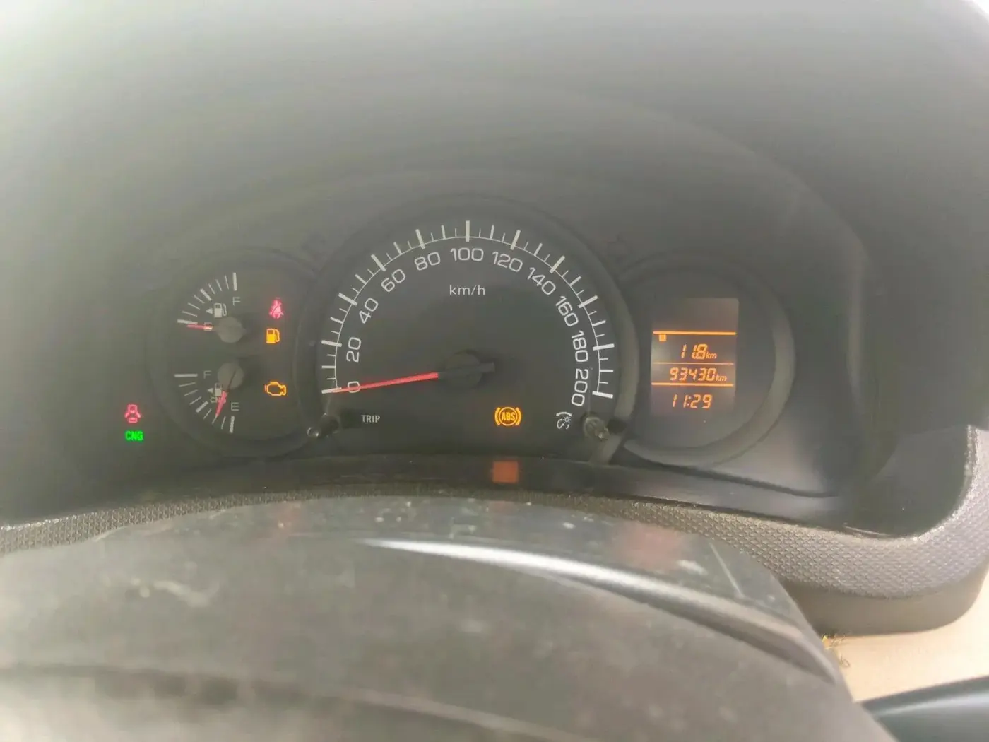 2019 Maruti Swift Dzire TOUR S-CNG, CNG, Manual, 93,430 km, interior