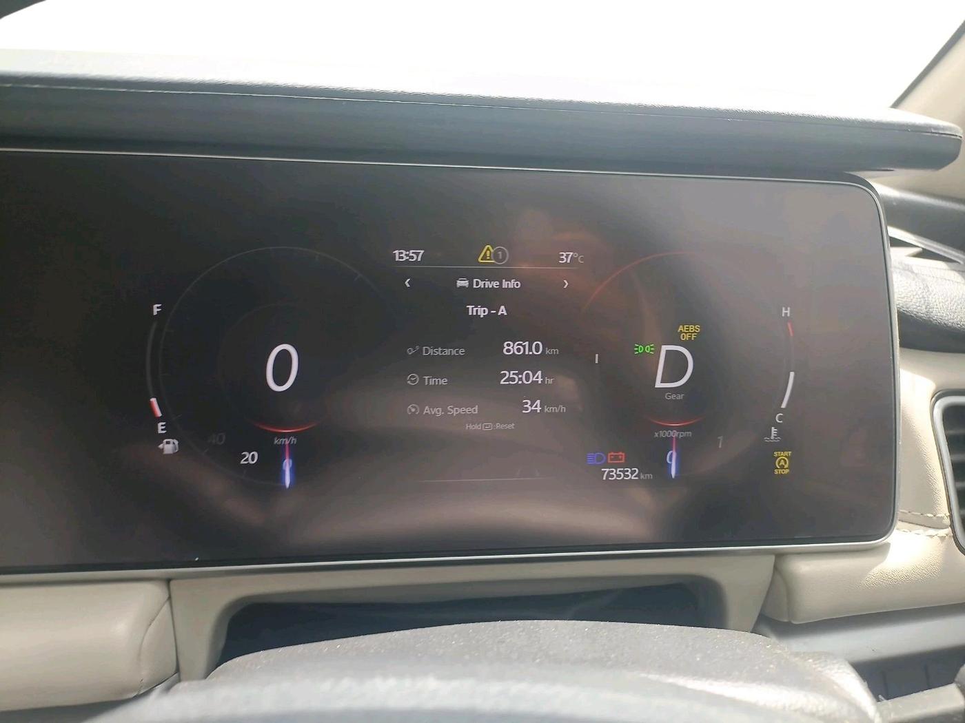 2024 Mahindra XUV700 AX 7 D AT 7 STR, Diesel, Automatic, 73,532 km, interior