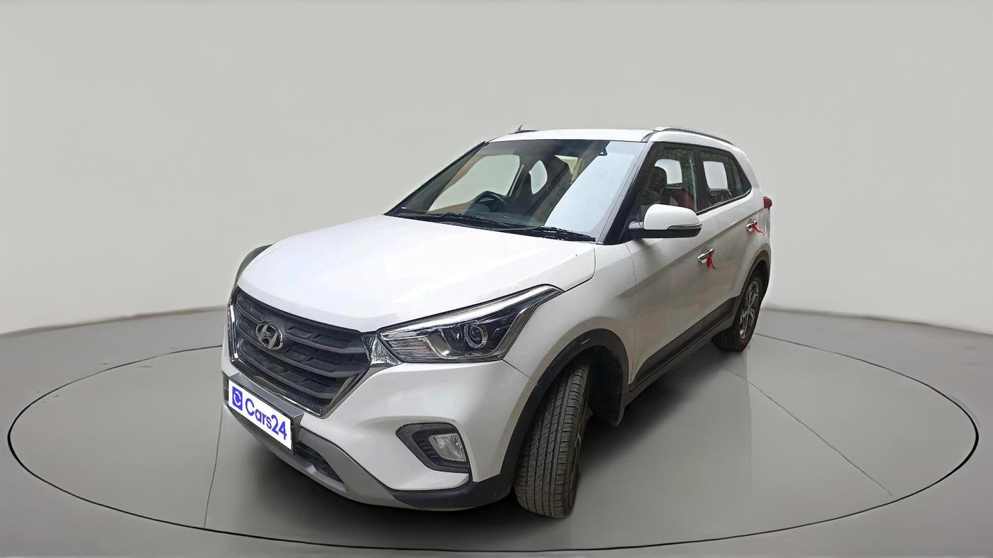 2018 Hyundai Creta SX AT 1.6 PETROL, Petrol, Automatic, 76,653 km, exterior