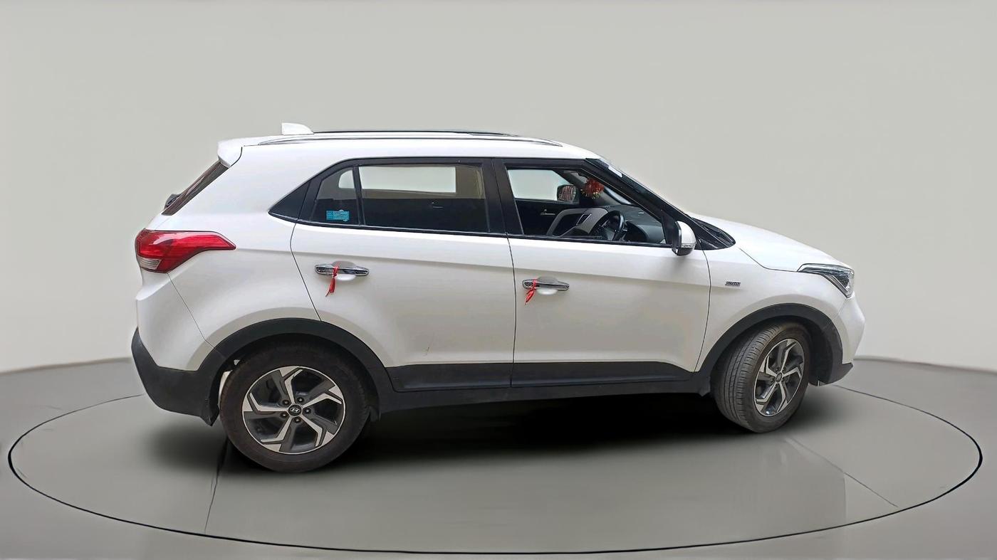2018 Hyundai Creta SX AT 1.6 PETROL, Petrol, Automatic, 76,653 km, exterior