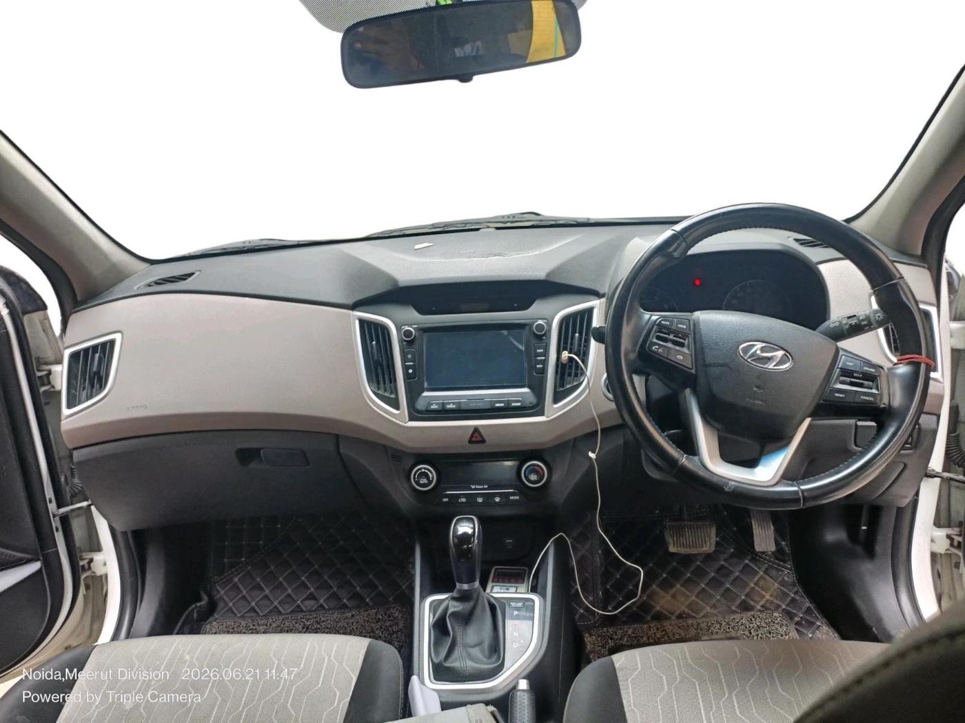 2018 Hyundai Creta SX AT 1.6 PETROL, Petrol, Automatic, 76,653 km, interior
