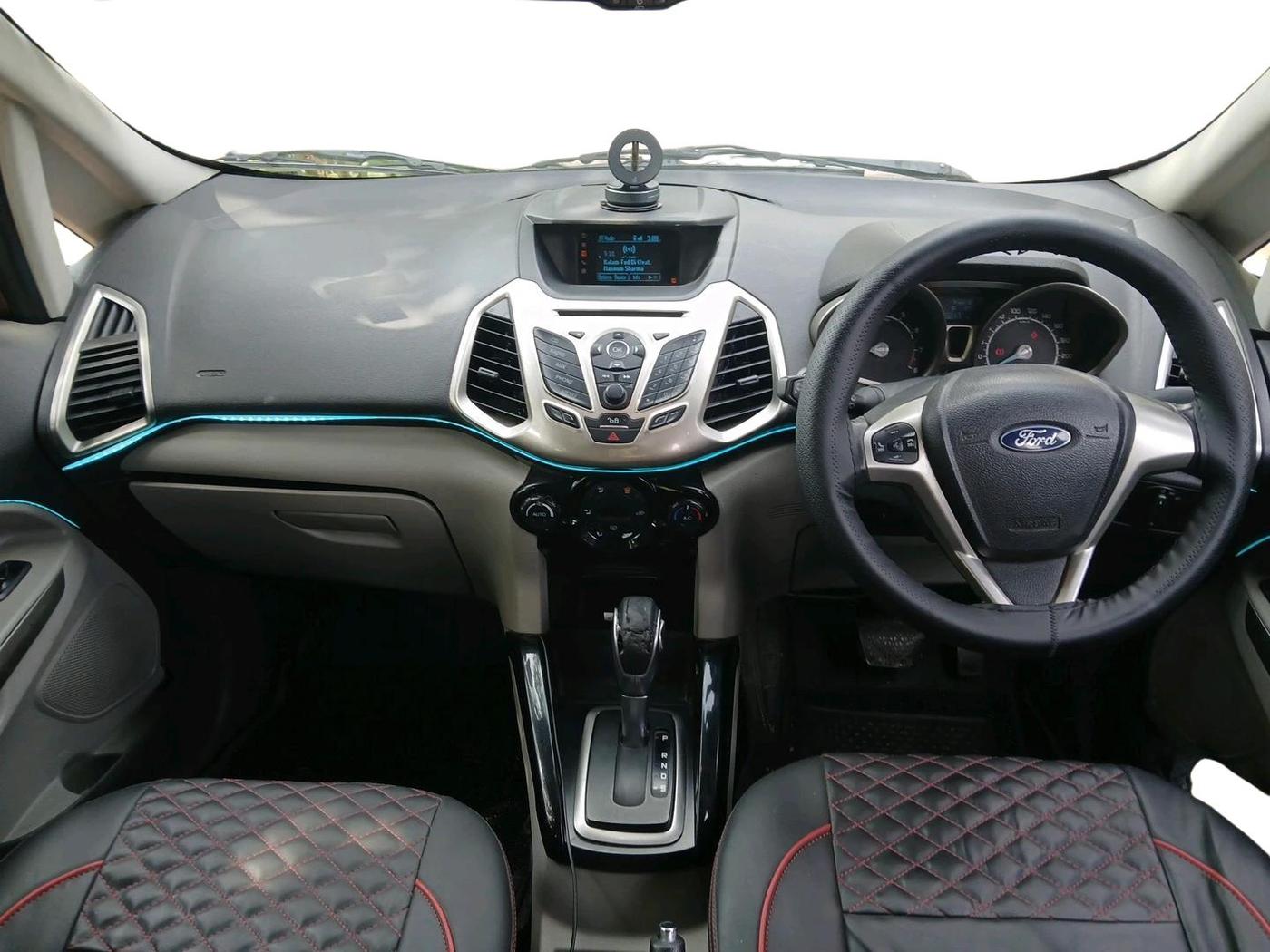 2017 Ford Ecosport TITANIUM 1.5L PETROL AT, Petrol, Automatic, 1,05,217 km, interior