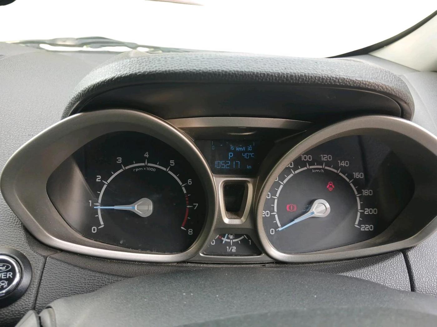 2017 Ford Ecosport TITANIUM 1.5L PETROL AT, Petrol, Automatic, 1,05,217 km, interior