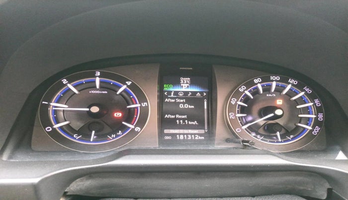 2016 Toyota Innova Crysta 2.8 ZX AT 7 STR, Diesel, Automatic, 1,81,312 km, interior