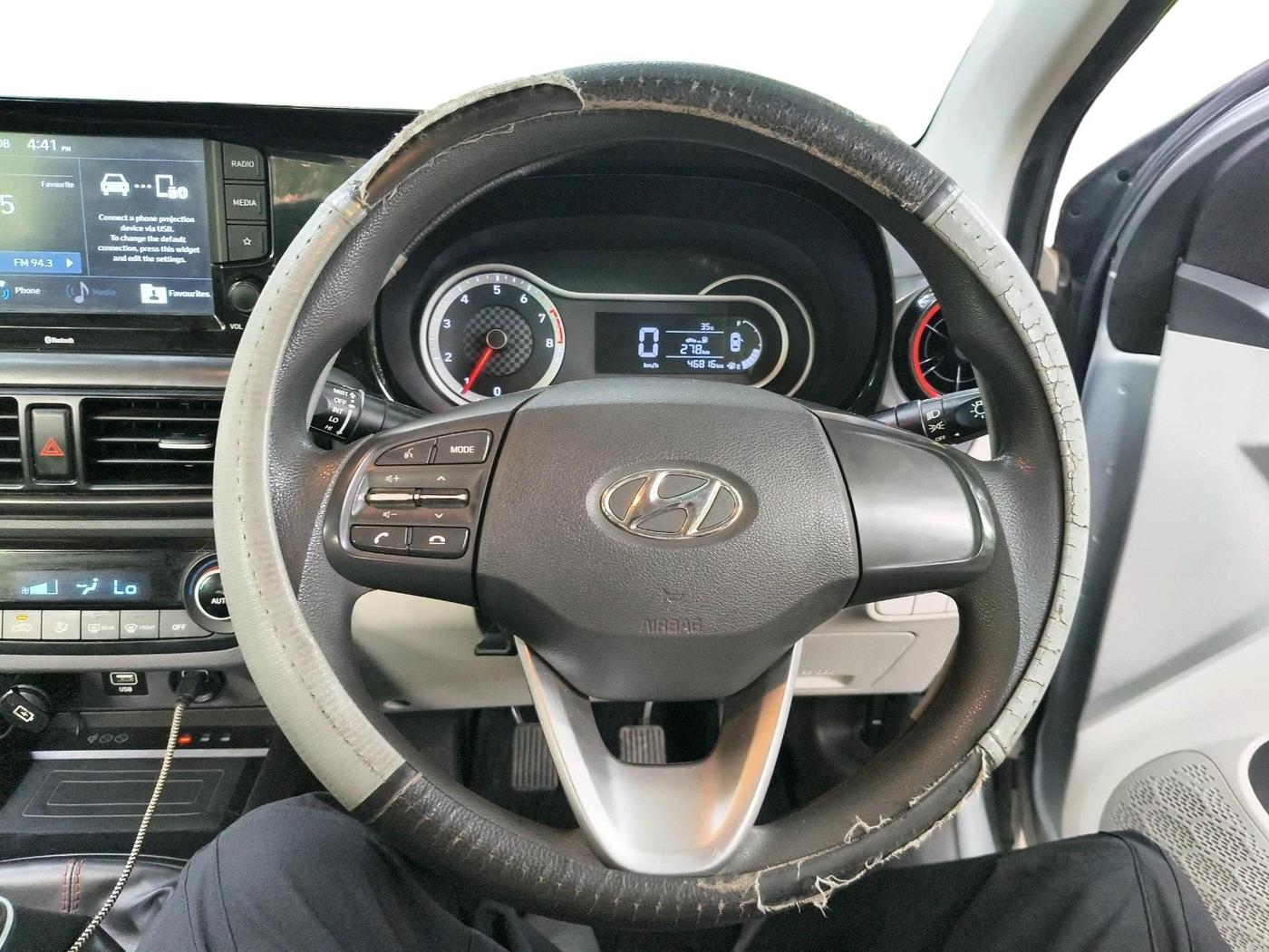 2020 Hyundai AURA SX+ 1.0 TURBO GDI MT, Petrol, Manual, 46,816 km, interior