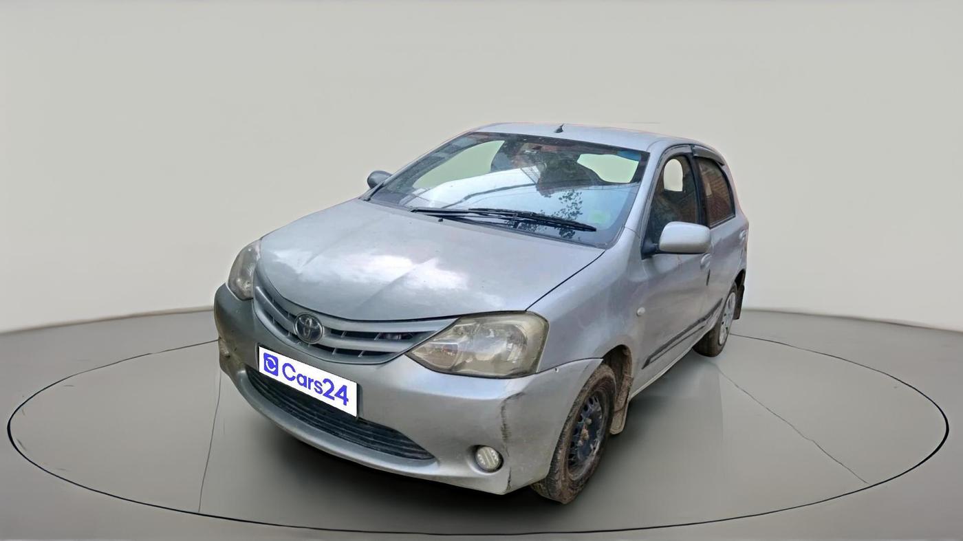 2011 Toyota Etios G, CNG, Manual, 92,645 km, exterior