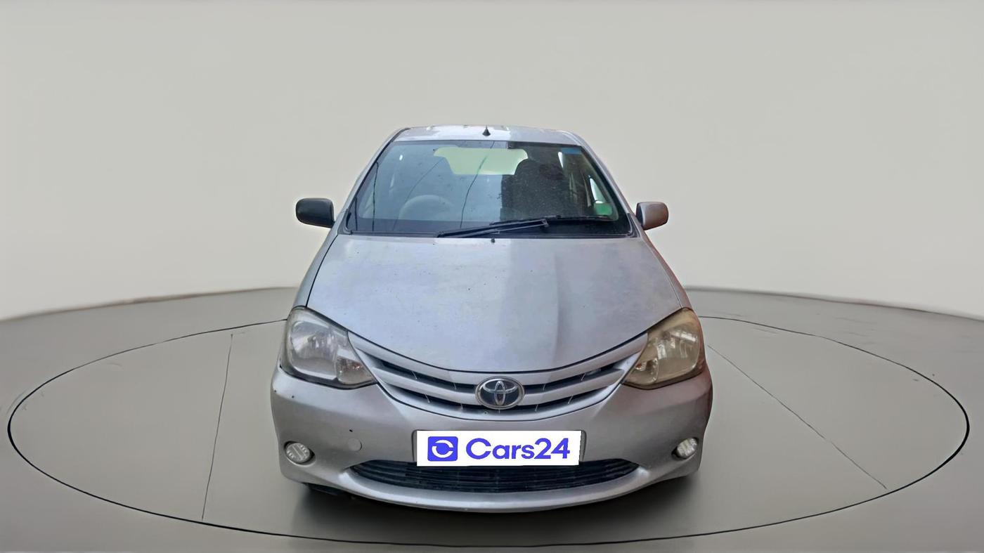 2011 Toyota Etios G, CNG, Manual, 92,645 km, exterior