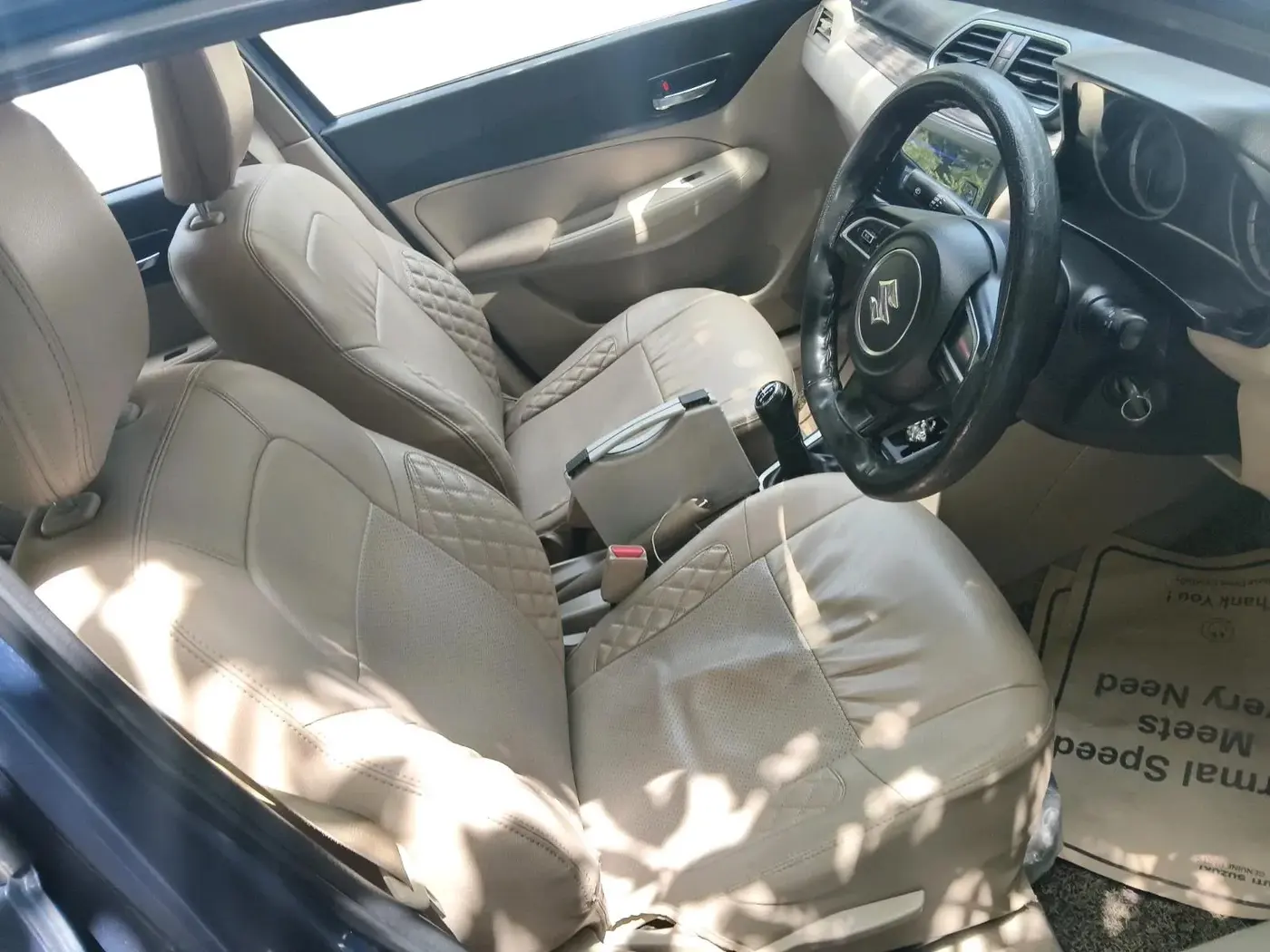 2022 Maruti Dzire VXI CNG, CNG, Manual, 83,660 km, interior