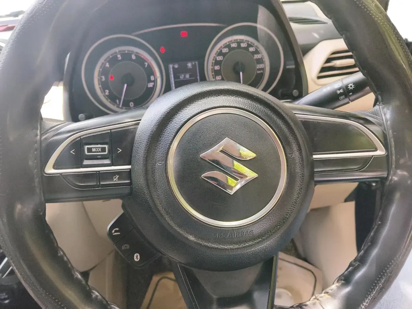 2022 Maruti Dzire VXI CNG, CNG, Manual, 83,660 km, interior