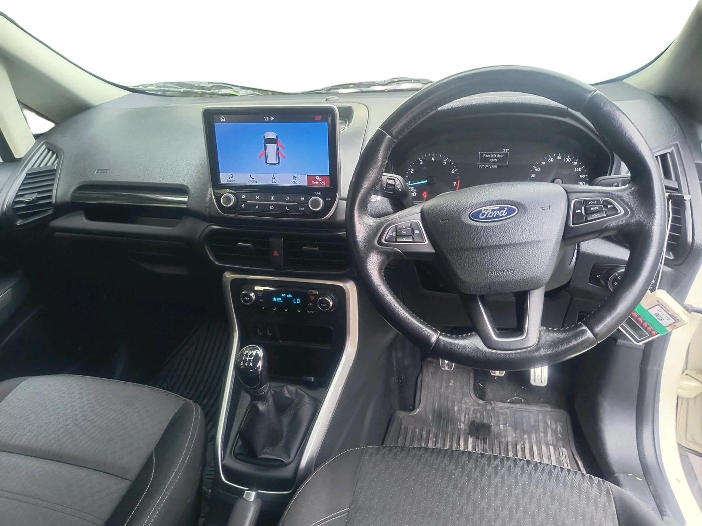 2018 Ford Ecosport TITANIUM 1.5L PETROL, Petrol, Manual, 83,137 km, interior