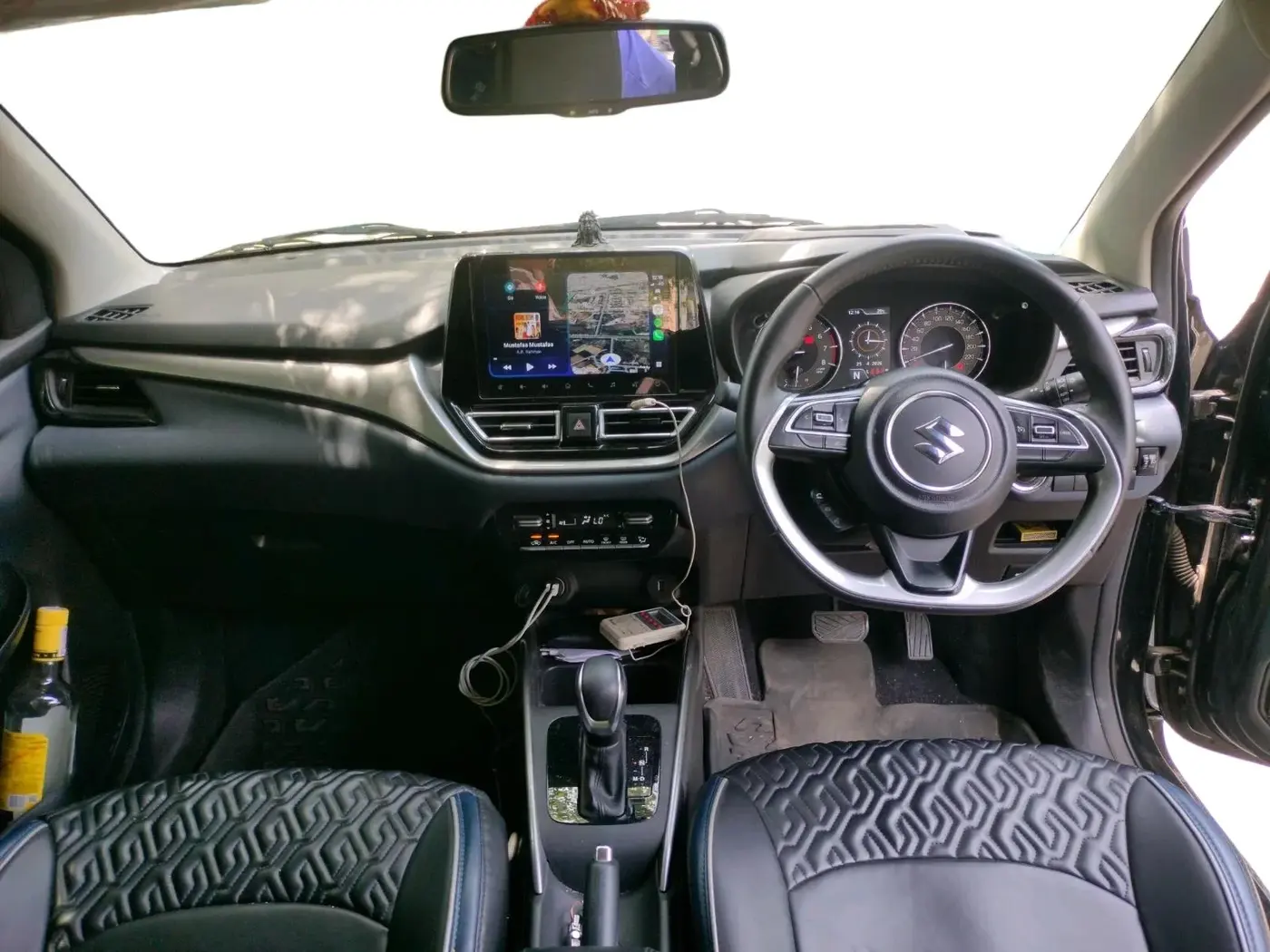 2024 Maruti Baleno ALPHA 1.2 AGS, Petrol, Automatic, 31,875 km, interior