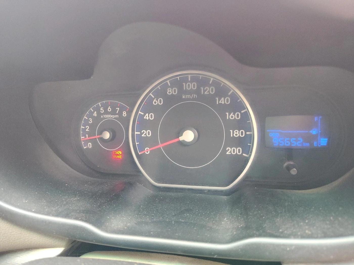 2012 Hyundai i10 ERA 1.1, CNG, Manual, 95,652 km, interior